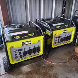 Generador De Luz Ryobi 6500 Watts