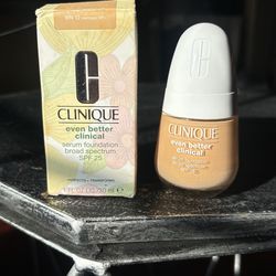 Clinique Serum Foundation WN12 Meringue Shade NEW