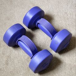 Pair SPORTWORK 5 LB Dumbbells Dumbells