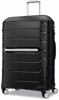 Samsonite Freeform Large Checked Luggage with Dual 360° NEW IN BOX — BLACK; LARGE Size  Spinner Wheels - TSA Lock, Airline-Approved - Lightweight Dura