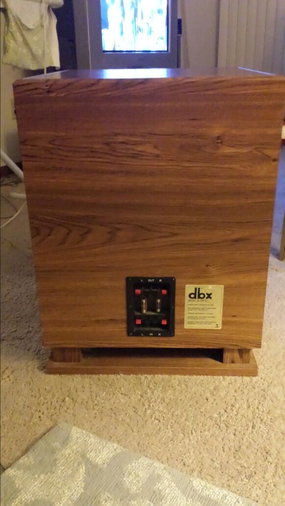 DBX passive subwoofer DBSW15 for Sale in Kenosha, WI OfferUp