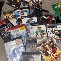 ONLY PS2 & PS3 GAMES