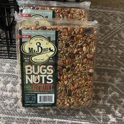 Mr. Bird Bugs Nuts & Fruit Bird Seed Food 