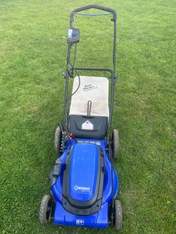 Corded electric lawn mower