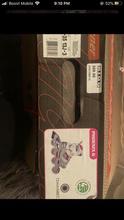 New in the box Roller blades ... $50