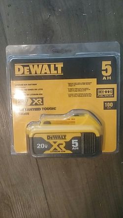 NIB Dewalt 5Ah battery