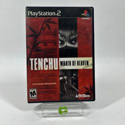 TENCHU WRATH OF HEAVEN  (Sony PlayStation 2 PS2, 2003)