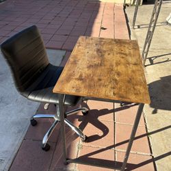 Small Desk with Seat