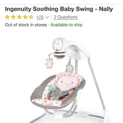 Baby Swing Ingenuity 