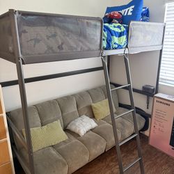 Top Bunk Bed With Sofa Bed 