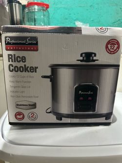 Professional Series Rice Cooker 12 Cup