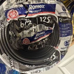 romex 6/2 125ft 280$
