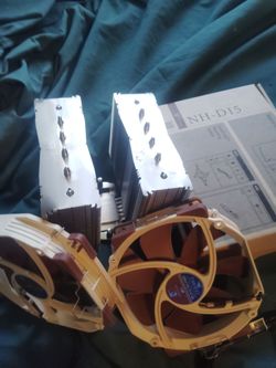 NH-D15 140mm fans big cpu heat sink cooler with accessories