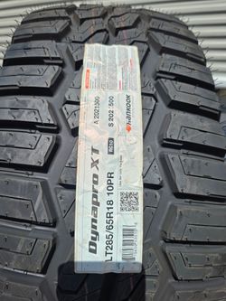 18" HANKOOK DYNA PR0 XT ALLTERRAIN tires (4)