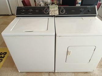Whirlpool Washer n Dryer set heavy duty large capacity works great . Warranty . Delivery available . 2203 Fowler st. Ft. Myers 33901