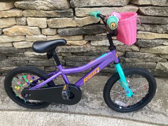 Reid Young Girl’s 16 inch bike with like new tires, bell and basket
