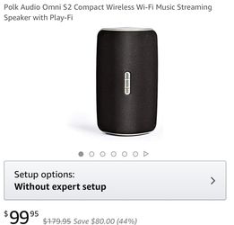 Polk Omni S2 Music Streaming Speaker