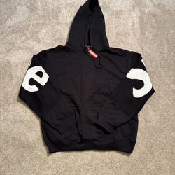 Supreme Big Logo Jacquard Hooded Sweatshirt