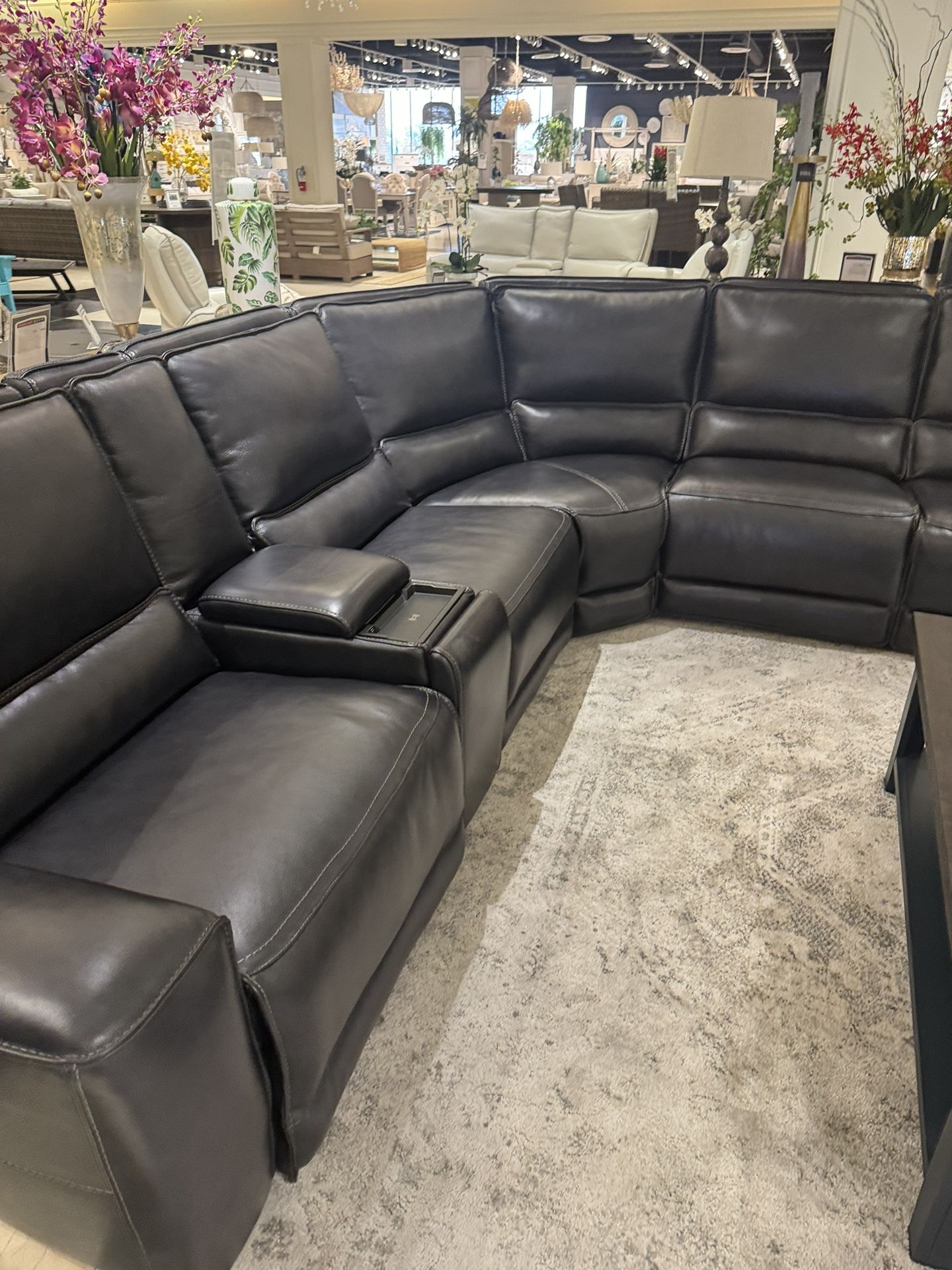 Sectional Leather Fabric