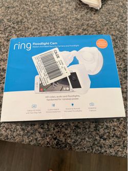 Ring Floodlight Camera + 1 camera