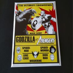Godzilla VS Avengers #1