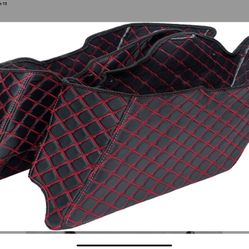 Harley Davidson, Oem Stretch Bag Liners, Red Stitching