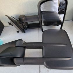 14-18 Chevrolet Silverado Gmc Sierra Towing Mirrors Espejos Retrovisores Chevy