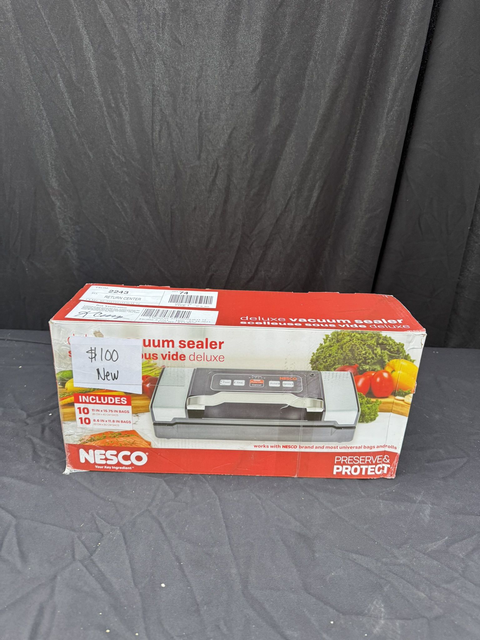 Food vacuum sealer