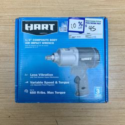 Hart 1/2’ Composite Body Air Impact Wrench