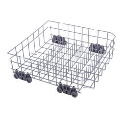 Maytag KitchenAid Dishwasher Lower Rack Replacement Wheels Gray Metal W10728159