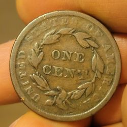 1839 UNITED STATES SILLY HEAD LARGE CENT