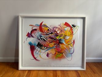 RIME (Jersey Joe) Signed & Numbered Limited-Edition Print – Framed