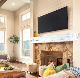 wood  Rustic Fireplace Shelf Mantel 36”/48”72”