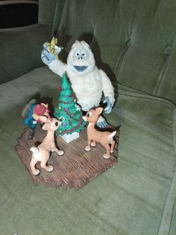 Rudolph the Red-Nosed reindeer figurines