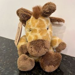All Creatures Emmy The Giraffe Plush Soft Toy Safari Collection   Size 8” 