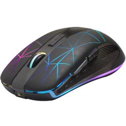 Rii RM200 Wireless Gaming Mouse || 2.4G Wireless || 5 Buttons || Rechargeable || RGB