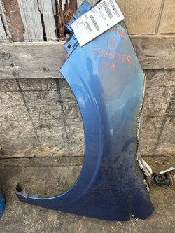 Subaru Forester Fender Driver Side LH Blue 2014 - 2018 ; J440