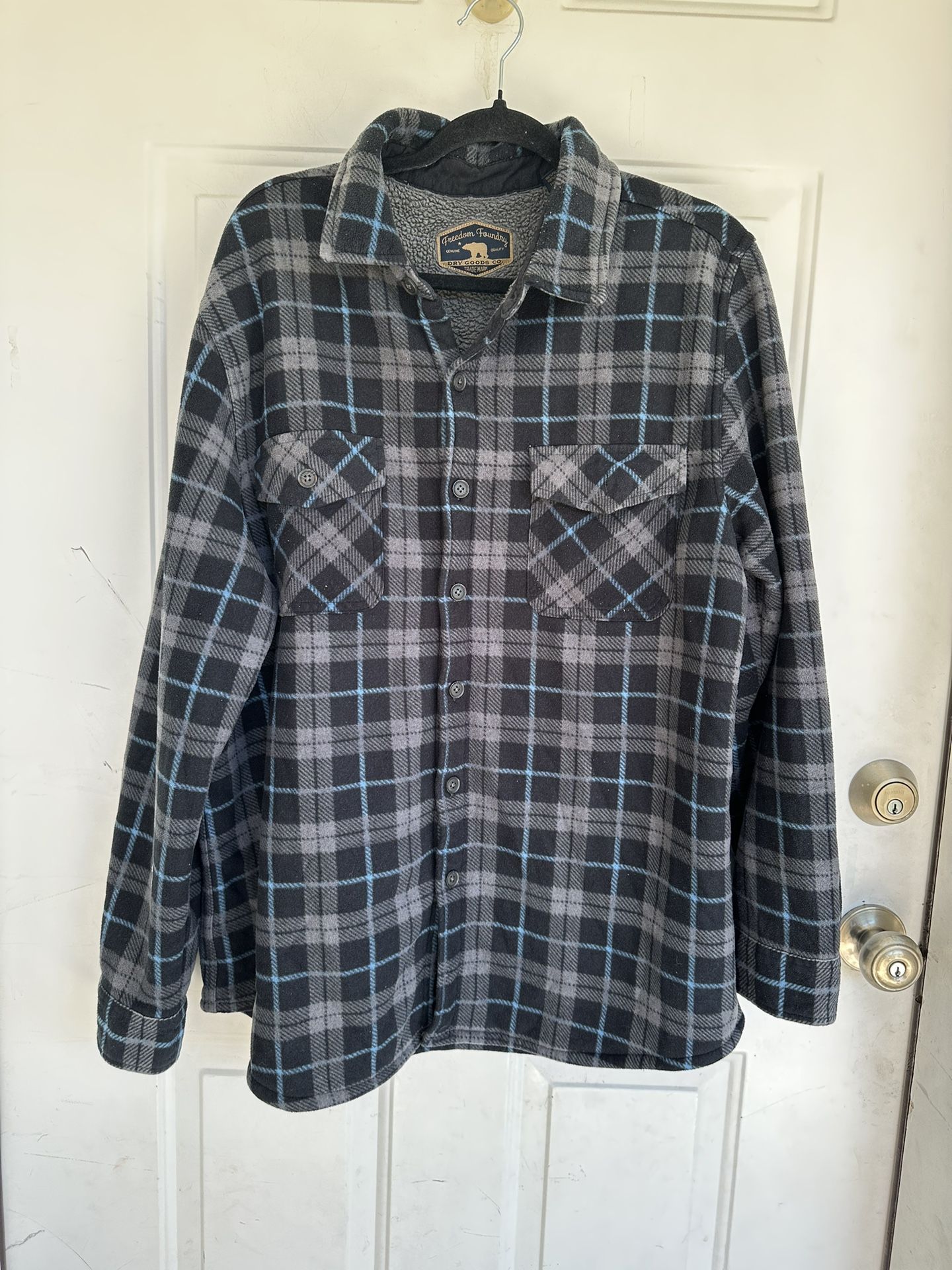 Freedom Foundry Men’s Coat Shirt Size XL
