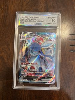 AGS grade 10 Glaceon vmax #35