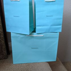 Tiffany Gift Bags Several Available 3 Each