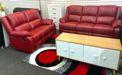 Sofá y loveseat