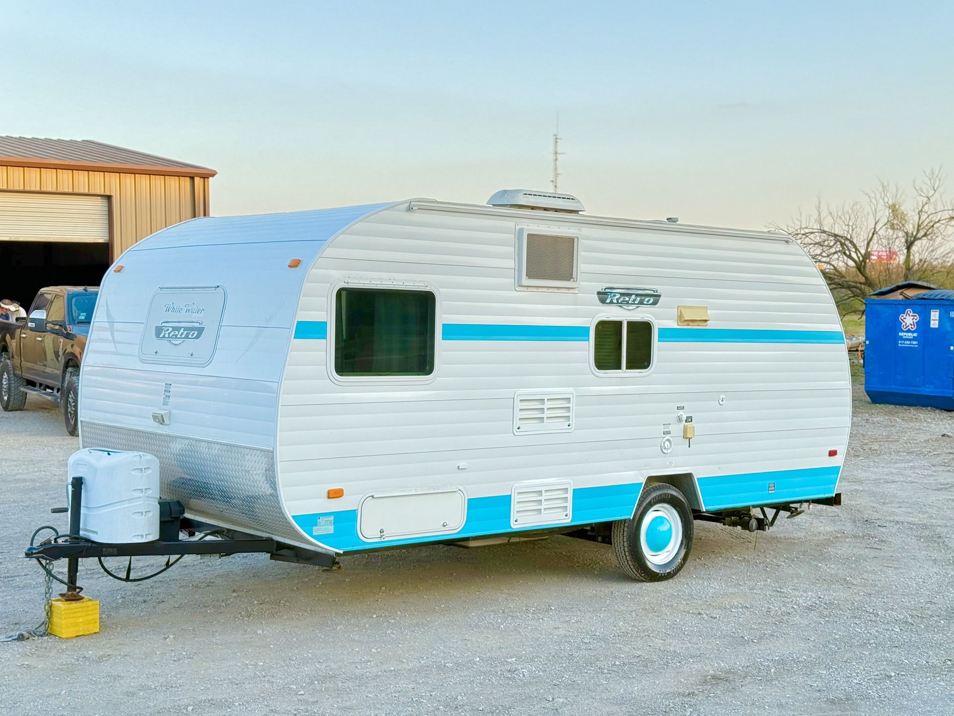 2017 Retro Travel Trailer Lightweight Can Tow With Suv