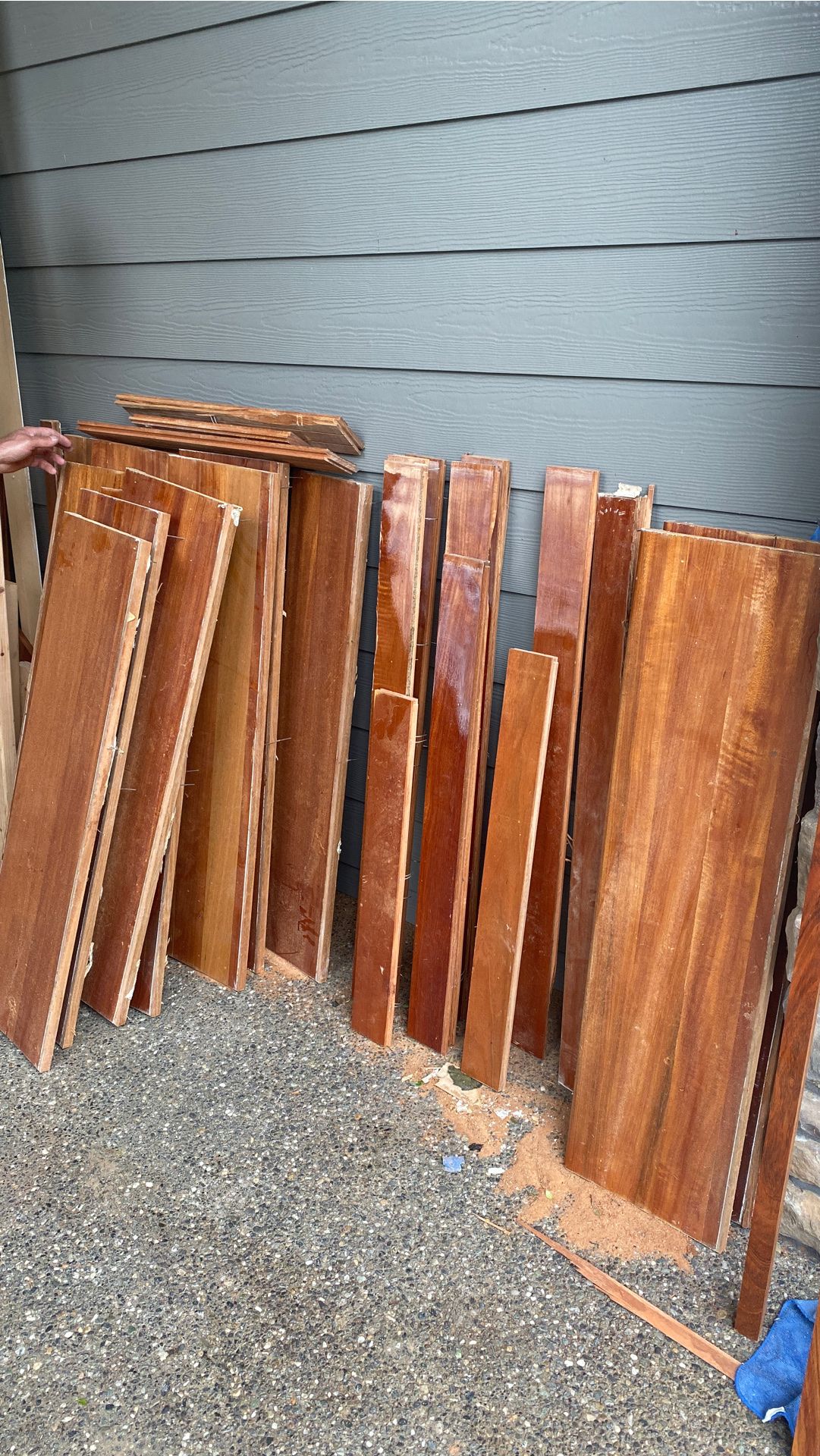Brazilian Cherry Stair Tread