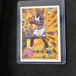 Shaquille O’Neal #231…1993 Fleer Award Winner Rookie Of The Year