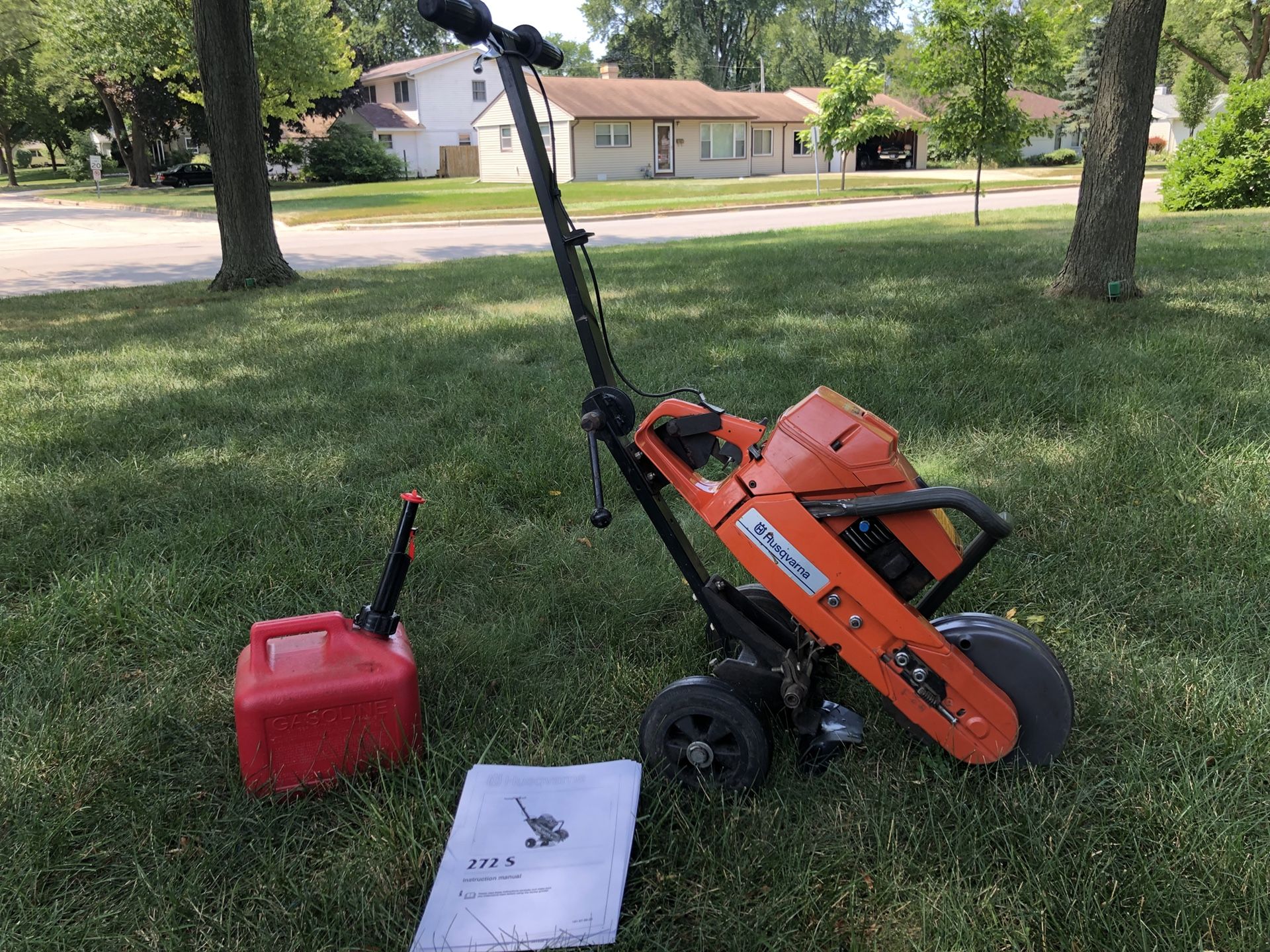 Husqvarna 272s Stump Grinder