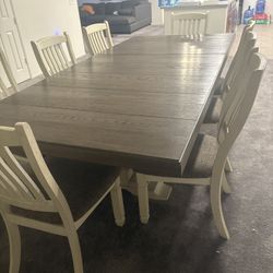 Dining Table 8 Chairs 
