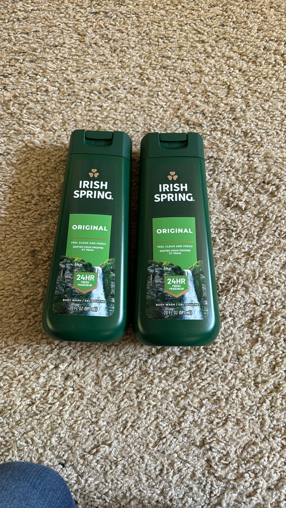 2 Irish Spring Body Wash