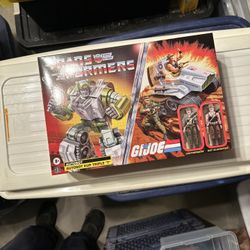 Transformers G.I. Joe Autobot Kup , Triple “T” , Sgt. Slaughter & Leatherneck NIB