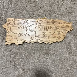 Puerto Rico Frame Bamboo 