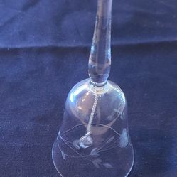 1960 Princess House Heritage Hand-blown Bell Crystal Design 